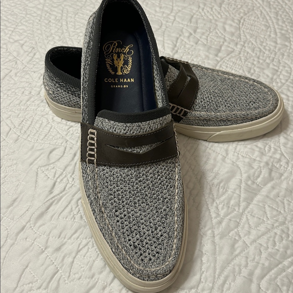 Pinch Cole Haan Men's Gray and Brown Loafers